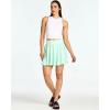 image:imageReal Essentials 4 Pack Womens Basic Casual Stretchy Mini Skirt  Skater ALine Flowy Flared Available in Plus SizeSet 7