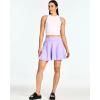 image:imageReal Essentials 4 Pack Womens Basic Casual Stretchy Mini Skirt  Skater ALine Flowy Flared Available in Plus SizeSet 7
