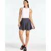 image:imageReal Essentials 4 Pack Womens Basic Casual Stretchy Mini Skirt  Skater ALine Flowy Flared Available in Plus SizeSet 8