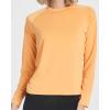 image:imageReal Essentials 4 Pack Womens Long Sleeve Rash Guard Moisture Wicking Shirts  Sun Protection Quick Dry SPF 50 Tops PlusLong Sleeve Set 3