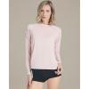 image:imageReal Essentials 4 Pack Womens Long Sleeve Rash Guard Moisture Wicking Shirts  Sun Protection Quick Dry SPF 50 Tops PlusLong Sleeve Set 5