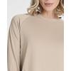 image:imageReal Essentials 4 Pack Womens Long Sleeve Rash Guard Moisture Wicking Shirts  Sun Protection Quick Dry SPF 50 Tops PlusLong Sleeve Set 6