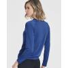 image:imageReal Essentials 4 Pack Womens Long Sleeve Rash Guard Moisture Wicking Shirts  Sun Protection Quick Dry SPF 50 Tops PlusLong Sleeve Set 7