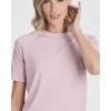 image:imageReal Essentials 4 Pack Womens Sun Shirt UPF 50 Short Sleeve UV Protection Quick Dry Rash Guard Hiking Top Plus AvailableSet 8