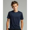 image:imageReal Essentials 5 Pack Boys Breeze Tech DryFit Short Sleeve Athletic T Shirt Active Workout Gym Kids YouthSet 1