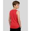 image:imageReal Essentials 5 Pack Boys Breeze Tech Tank Top  Sleeveless Athletic Shirt for Kids Youth Teens Ages 618Set 1