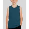 image:imageReal Essentials 5 Pack Boys Breeze Tech Tank Top  Sleeveless Athletic Shirt for Kids Youth Teens Ages 618Set 2