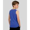 image:imageReal Essentials 5 Pack Boys Breeze Tech Tank Top  Sleeveless Athletic Shirt for Kids Youth Teens Ages 618Set 3