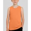 image:imageReal Essentials 5 Pack Boys Breeze Tech Tank Top  Sleeveless Athletic Shirt for Kids Youth Teens Ages 618Set 4