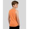 image:imageReal Essentials 5 Pack Boys Breeze Tech Tank Top  Sleeveless Athletic Shirt for Kids Youth Teens Ages 618Set 4