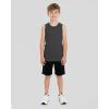 image:imageReal Essentials 5 Pack Boys Breeze Tech Tank Top  Sleeveless Athletic Shirt for Kids Youth Teens Ages 618Set 5