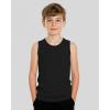 image:imageReal Essentials 5 Pack Boys Breeze Tech Tank Top  Sleeveless Athletic Shirt for Kids Youth Teens Ages 618Set 6