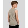 image:imageReal Essentials 5 Pack Boys Breeze Tech Tank Top  Sleeveless Athletic Shirt for Kids Youth Teens Ages 618Set 7