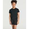 image:imageReal Essentials 5 Pack Girls Rash Guard Swim Shirts  Short Sleeve UPF Sun Protection Tops Ages 416Set 5