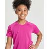 image:imageReal Essentials 5 Pack Girls Rash Guard Swim Shirts  Short Sleeve UPF Sun Protection Tops Ages 416Set 6