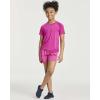 image:imageReal Essentials 5 Pack Girls Rash Guard Swim Shirts  Short Sleeve UPF Sun Protection Tops Ages 416Set 6