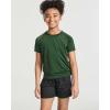 image:imageReal Essentials 5 Pack Girls Rash Guard Swim Shirts  Short Sleeve UPF Sun Protection Tops Ages 416Set 8