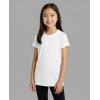image:imageReal Essentials 5 Pack Girls Short Sleeve DryFit Athletic TShirt  Active Gym Crew Neck Tops for Teens Kids Ages 416Set 13
