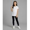 image:imageReal Essentials 5 Pack Girls Short Sleeve DryFit Athletic TShirt  Active Gym Crew Neck Tops for Teens Kids Ages 416Set 13
