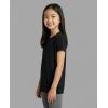 image:imageReal Essentials 5 Pack Girls Short Sleeve DryFit Athletic TShirt  Active Gym Crew Neck Tops for Teens Kids Ages 416Set 13