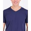 image:imageReal Essentials 5 Pack Mens Mesh Short Sleeve VNeck TShirt  Athletic Dry Fit V Neck Workout Shirt Big amp Tall AvailableSet 12