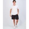 image:imageReal Essentials 5 Pack Mens Mesh Short Sleeve VNeck TShirt  Athletic Dry Fit V Neck Workout Shirt Big amp Tall AvailableSet 2