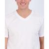 image:imageReal Essentials 5 Pack Mens Mesh Short Sleeve VNeck TShirt  Athletic Dry Fit V Neck Workout Shirt Big amp Tall AvailableSet 2