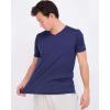 image:imageReal Essentials 5 Pack Mens Mesh Short Sleeve VNeck TShirt  Athletic Dry Fit V Neck Workout Shirt Big amp Tall AvailableSet 5