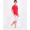 image:imageReal Essentials 5 Pack Mens Mesh Short Sleeve VNeck TShirt  Athletic Dry Fit V Neck Workout Shirt Big amp Tall AvailableSet 5