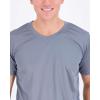 image:imageReal Essentials 5 Pack Mens Mesh Short Sleeve VNeck TShirt  Athletic Dry Fit V Neck Workout Shirt Big amp Tall AvailableSet 7