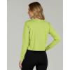 image:imageReal Essentials 5 Pack Womens DryFit Long Sleeve Crop Top  Running Workout Gym Athletic Crew Neck Shirt Plus AvailableSet 8