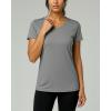 image:imageReal Essentials 5 Pack Womens DryFit Short Sleeve V Neck T Shirt Workout Fitness Yoga Top Tee Available in Plus SizeSet 10