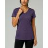 image:imageReal Essentials 5 Pack Womens DryFit Short Sleeve V Neck T Shirt Workout Fitness Yoga Top Tee Available in Plus SizeSet 11