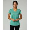 image:imageReal Essentials 5 Pack Womens DryFit Short Sleeve V Neck T Shirt Workout Fitness Yoga Top Tee Available in Plus SizeSet 15