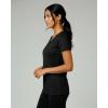 image:imageReal Essentials 5 Pack Womens DryFit Short Sleeve V Neck T Shirt Workout Fitness Yoga Top Tee Available in Plus SizeSet 16