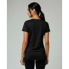 image:imageReal Essentials 5 Pack Womens DryFit Short Sleeve V Neck T Shirt Workout Fitness Yoga Top Tee Available in Plus SizeSet 16