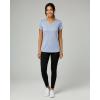 image:imageReal Essentials 5 Pack Womens DryFit Short Sleeve V Neck T Shirt Workout Fitness Yoga Top Tee Available in Plus SizeSet 16