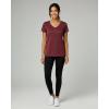 image:imageReal Essentials 5 Pack Womens DryFit Short Sleeve V Neck T Shirt Workout Fitness Yoga Top Tee Available in Plus SizeSet 2