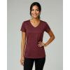 image:imageReal Essentials 5 Pack Womens DryFit Short Sleeve V Neck T Shirt Workout Fitness Yoga Top Tee Available in Plus SizeSet 2