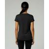 image:imageReal Essentials 5 Pack Womens DryFit Short Sleeve V Neck T Shirt Workout Fitness Yoga Top Tee Available in Plus SizeSet 4