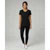 image:imageReal Essentials 5 Pack Womens DryFit Short Sleeve V Neck T Shirt Workout Fitness Yoga Top Tee Available in Plus SizeSet 5