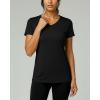 image:imageReal Essentials 5 Pack Womens DryFit Short Sleeve V Neck T Shirt Workout Fitness Yoga Top Tee Available in Plus SizeSet 5