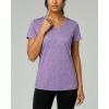 image:imageReal Essentials 5 Pack Womens DryFit Short Sleeve V Neck T Shirt Workout Fitness Yoga Top Tee Available in Plus SizeSet 7
