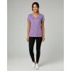 image:imageReal Essentials 5 Pack Womens DryFit Short Sleeve V Neck T Shirt Workout Fitness Yoga Top Tee Available in Plus SizeSet 7