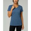 image:imageReal Essentials 5 Pack Womens DryFit Short Sleeve V Neck T Shirt Workout Fitness Yoga Top Tee Available in Plus SizeSet 8
