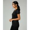 image:imageReal Essentials 5 Pack Womens DryFit Short Sleeve V Neck T Shirt Workout Fitness Yoga Top Tee Available in Plus SizeSet 8