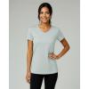 image:imageReal Essentials 5 Pack Womens DryFit Short Sleeve V Neck T Shirt Workout Fitness Yoga Top Tee Available in Plus SizeSet 9