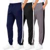 image:imageReal Essentials 3 Pack Boys Athletic Jogger Sweatpants  Kids Teens Youth Active Sports Pants with Pockets Sizes 518Set 6