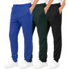 image:imageReal Essentials 3 Pack Boys Athletic Jogger Sweatpants  Kids Teens Youth Active Sports Pants with Pockets Sizes 518Set 7