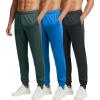 image:imageReal Essentials 3 Pack Mens Tricot Active Athletic Jogger  Running Sweatpants Workout Gym with Pockets Big amp TallSet G